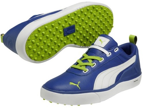 puma golf shoes blue