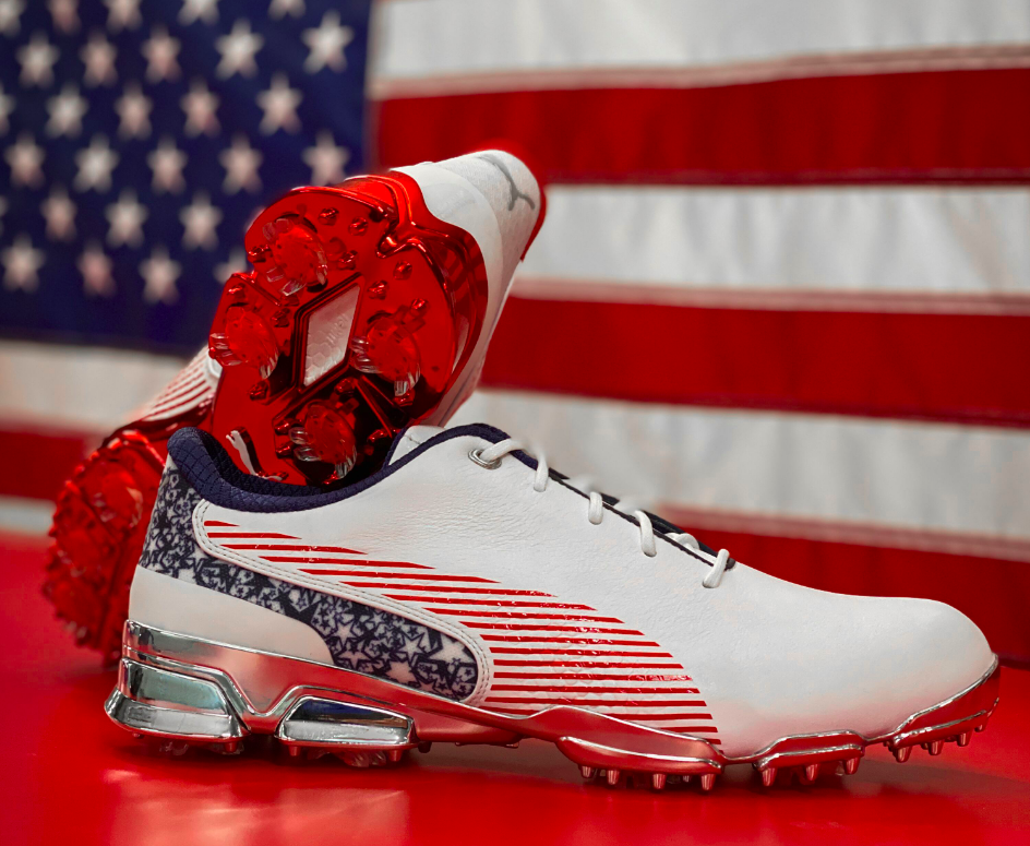puma american flag golf shoes